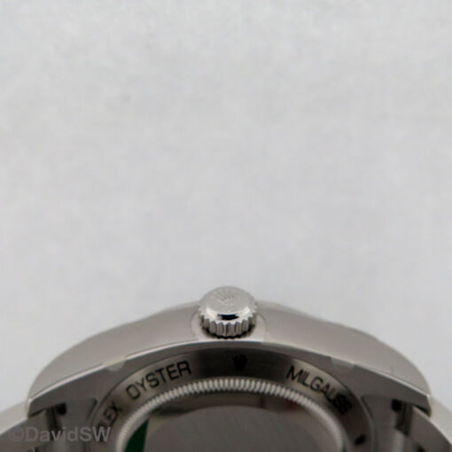 Rolex 116400GV Milgauss with Black Dial (New Old Stock) - Image 4