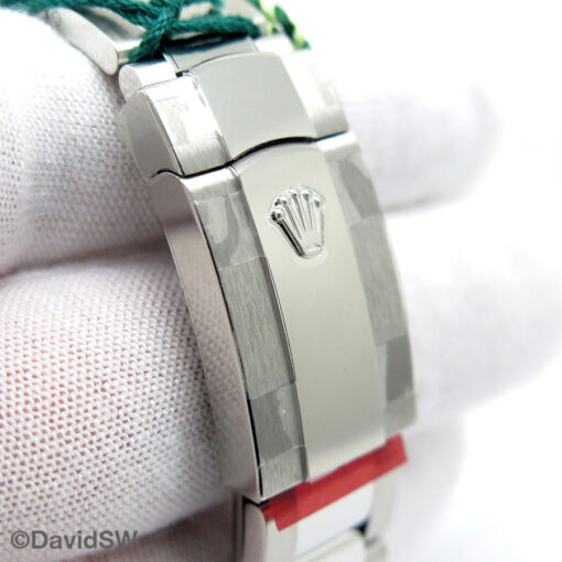 Rolex 126300 Datejust 41 with Slate Roman Dial on Oyster (New Old Stock) - Image 7