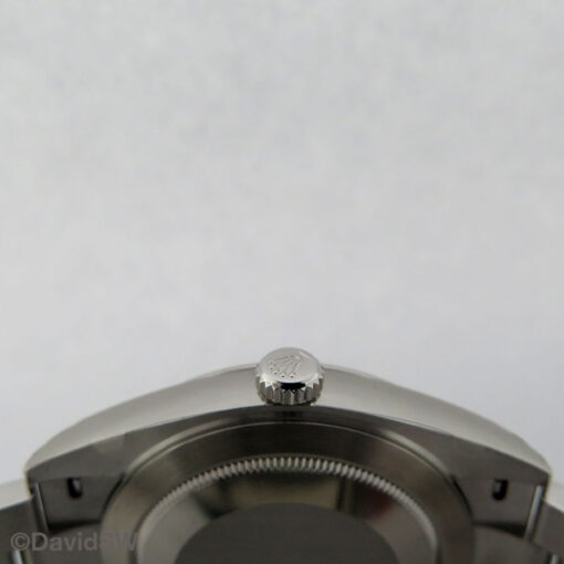 Rolex 126300 Datejust 41 with Slate Roman Dial on Oyster (New Old Stock) - Image 4