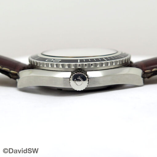 Omega 2900.50.37 Seamaster Planet Ocean 600m XL with Black Dial on Leather - Image 5