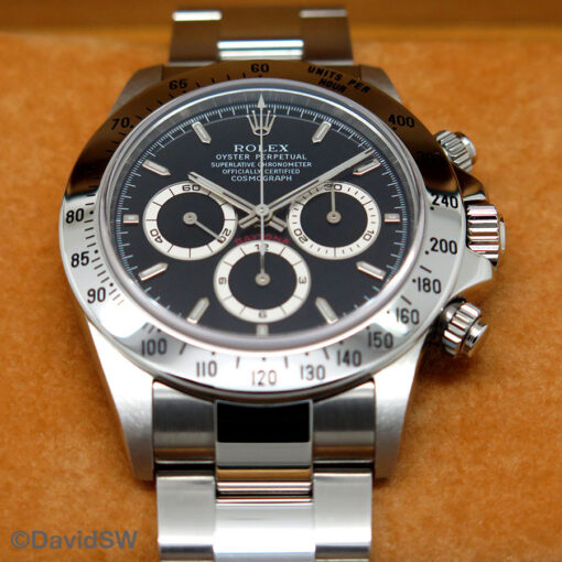 Rolex 16520 Zenith Daytona with Black Dial (New Old Stock) - Image 5