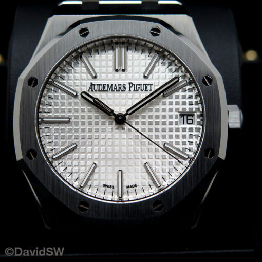Audemars Piguet 15510ST Royal Oak with Silver Dial - Image 3