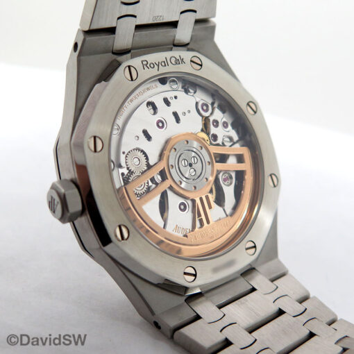Audemars Piguet 15500ST Royal Oak with Ruthenium Dial - Image 4