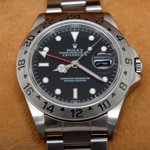 Rolex 16570 Explorer II with Black Dial - Image 3