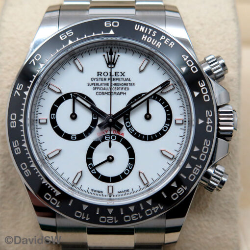 Rolex 126500LN Cosmograph Daytona with White Dial - Image 3