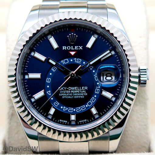 Rolex 326934 Skydweller with Blue Dial on Oyster - Image 3