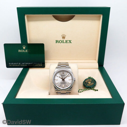 Rolex 126000 Oyster Perpetual with Silver Dial - Image 2
