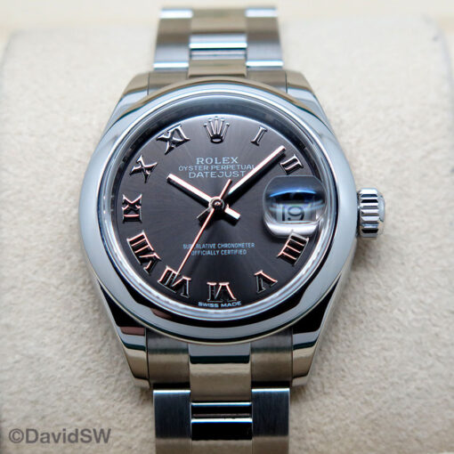Rolex 279160 Datejust with Dark Grey Roman Dial on Oyster - Image 3