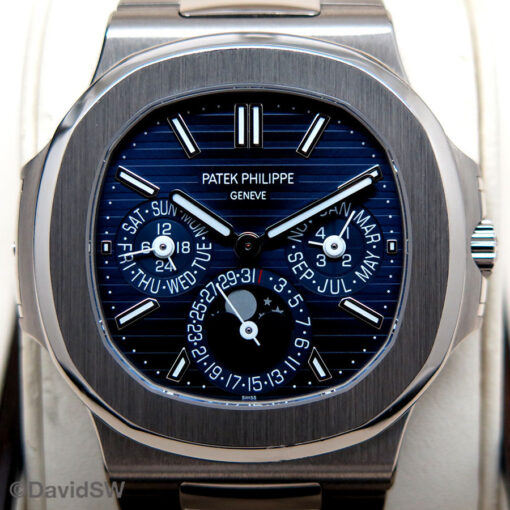 Patek Philippe 5740/1G Nautilus Perpetual Calendar Moonphase - Image 3