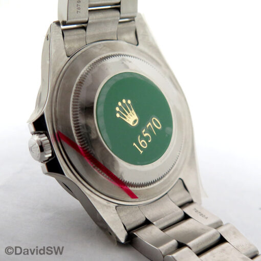 Rolex 16570 Explorer II with Black Dial (New Old Stock) - Image 4