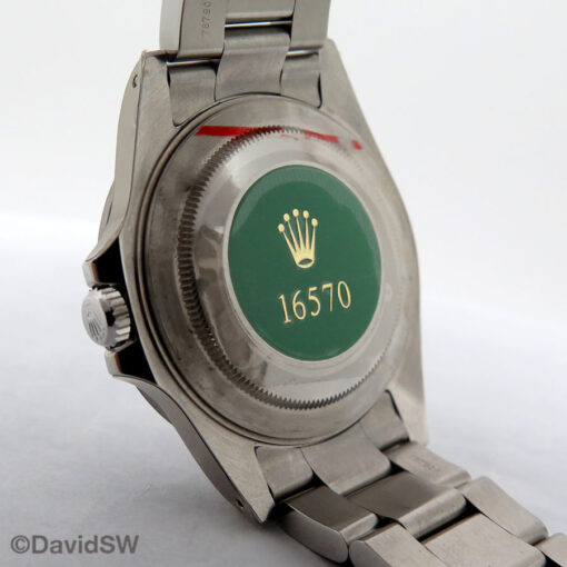 Rolex 16570 Explorer II with White Dial (New Old Stock) - Image 4