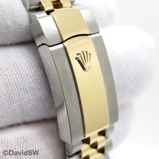 Rolex 126333 Datejust 41 18K/SS with Black Diamond Dial on Jubilee - Image 7