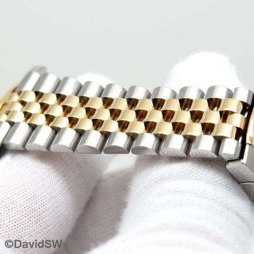 Rolex 126333 Datejust 41 18K/SS with Black Diamond Dial on Jubilee - Image 8