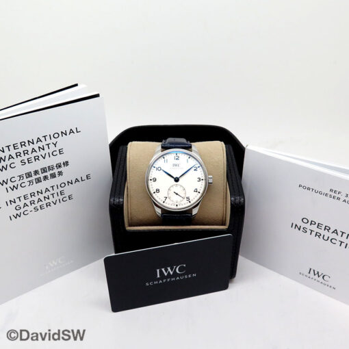 IWC IW3583 Portugieser 40mm Automatic with Silver Dial - Image 2