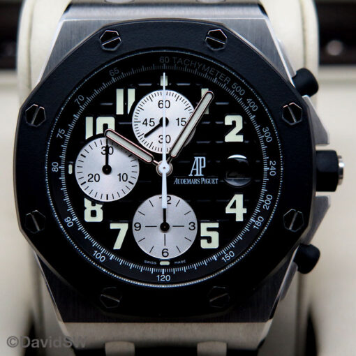 Audemars Piguet 25940SK Royal Oak Offshore Chronograph with Black Arabic Dial - Image 3