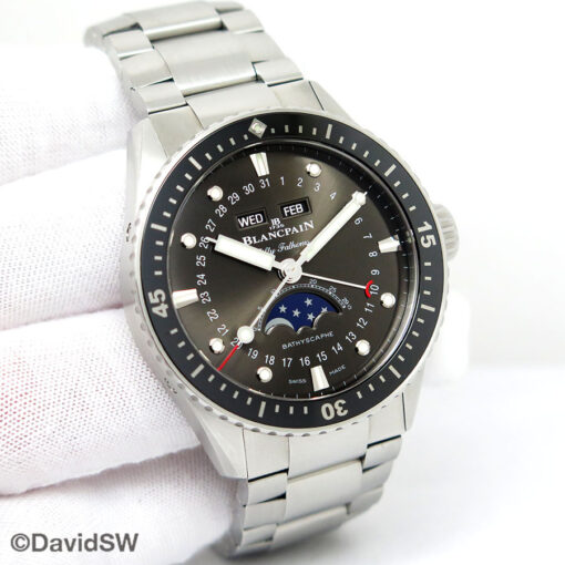 Blancpain Fifty Fathoms Bathyscaphe Quantième Complet Phases de Lune