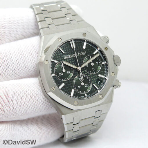 Audemars Piguet 26240ST Royal Oak Chronograph with Green Dial