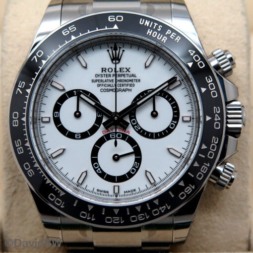 Rolex 126500LN Cosmograph Daytona with White Dial - Image 3