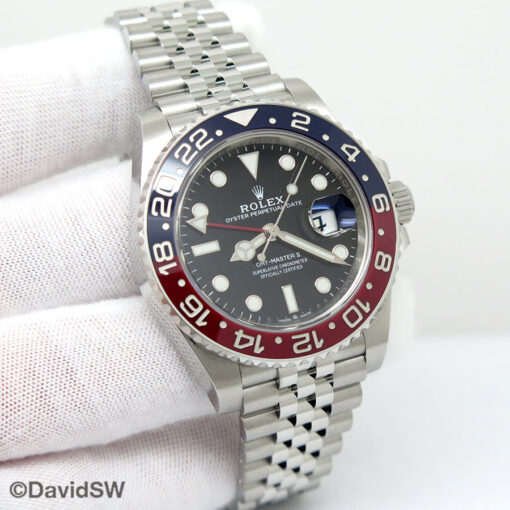 Rolex 126710BLRO GMT Master II on Jubilee