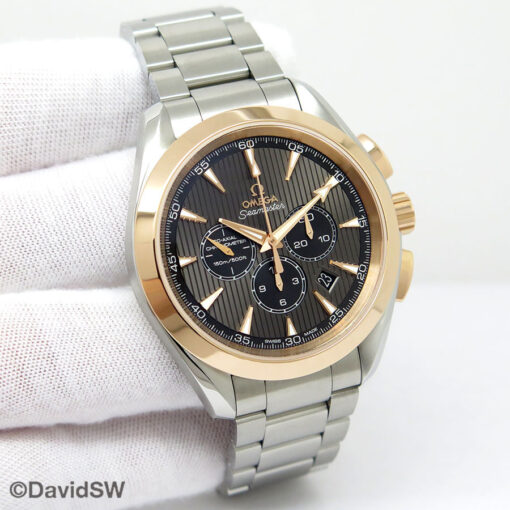Omega Seamaster Aqua Terra 18K/SS Chronograph 44mm