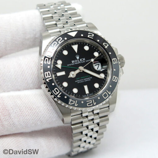 Rolex 126710GRNR GMT Master II on Jubilee