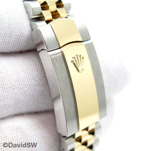 Rolex 126333 Datejust 41 18K/SS with Slate Roman Dial on Jubilee - Image 7
