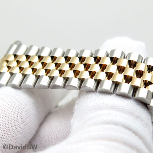 Rolex 126333 Datejust 41 18K/SS with Slate Roman Dial on Jubilee - Image 6