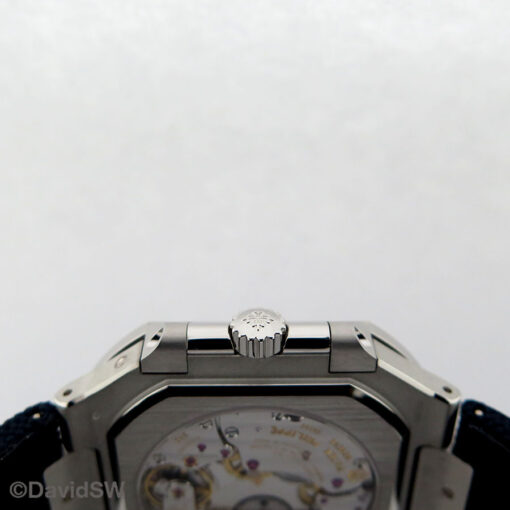 Patek Philippe 5822P Platinum Cubitus Day & Date Automatic with Blue Dial (New Model) - Image 5