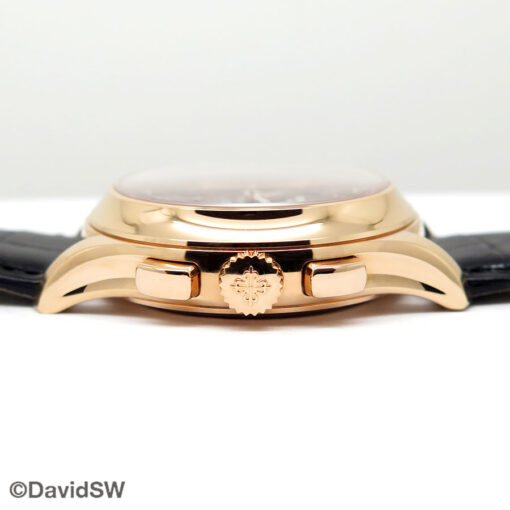Patek Philippe 5905R Annual Calendar Chronograph with Brown Dial - Image 6
