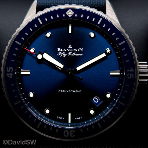 Blancpain Fifty Fathoms Bathyscaphe Ceramic Blue - Image 3