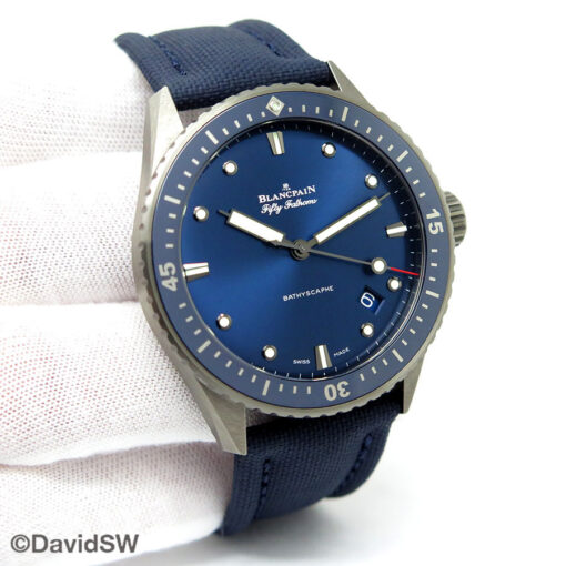 Blancpain Fifty Fathoms Bathyscaphe Ceramic Blue