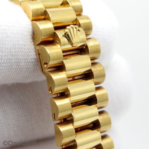 Rolex 18238 Day Date 18K Yellow Gold with White Roman Dial - Image 11