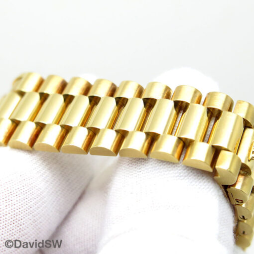 Rolex 18238 Day Date 18K Yellow Gold with White Roman Dial - Image 12