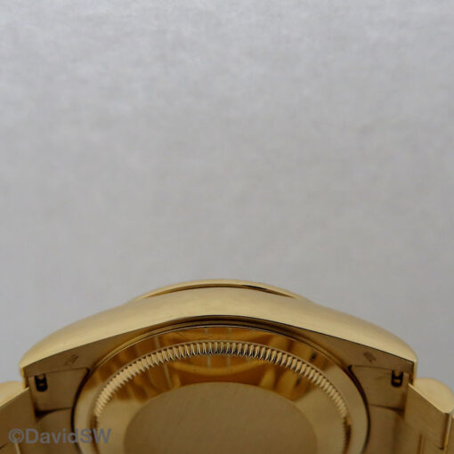Rolex 118238 Day Date 18K Yellow Gold with Champagne Roman Diamond Dial - Image 5