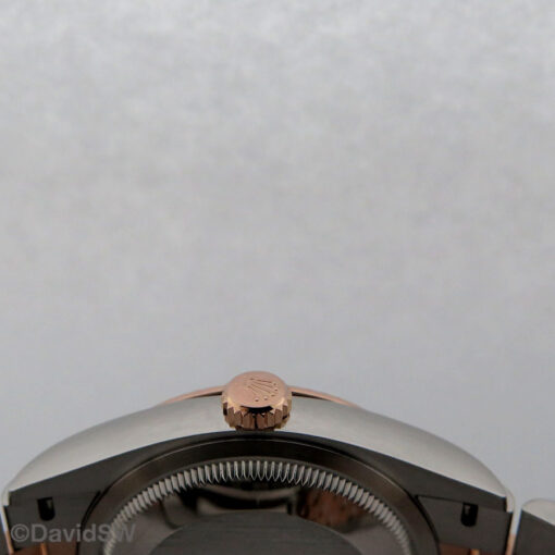 Rolex 126231 Datejust 18K/SS with Slate Roman Diamond VI, IX Dial on Jubilee - Image 4