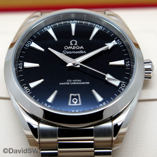 Omega Seamaster Aqua Terra 150m with Black Lacquer Dial 41mm - DavidSW