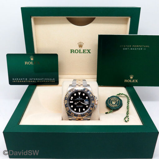 Rolex 126713GRNR GMT Master II 18K/SS on Jubilee - Image 2
