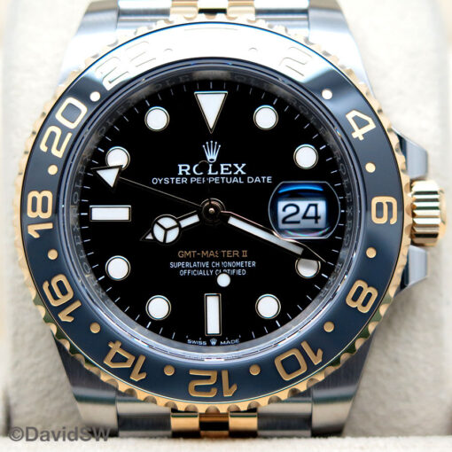 Rolex 126713GRNR GMT Master II 18K/SS on Jubilee - Image 3