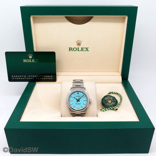 Rolex 277200 Oyster Perpetual 31 with Turquoise Dial - Image 2