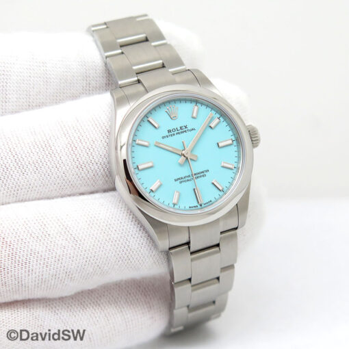 Rolex 277200 Oyster Perpetual 31 with Turquoise Dial