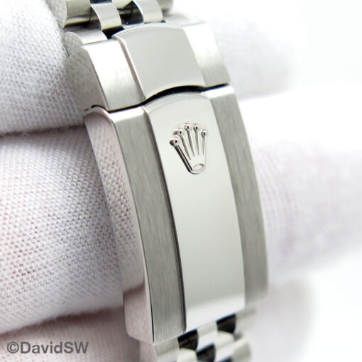 Rolex 126300 Datejust 41 with Black Stick Dial on Jubilee - Image 7