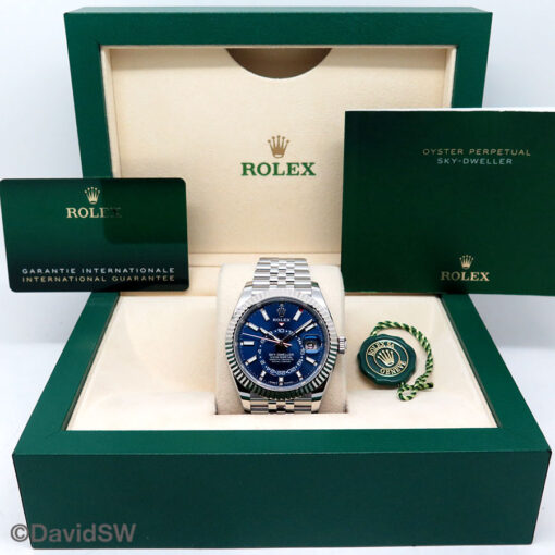 Rolex 336934 Skydweller with Blue Dial on Jubilee - Image 2