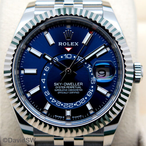Rolex 336934 Skydweller with Blue Dial on Jubilee - Image 3