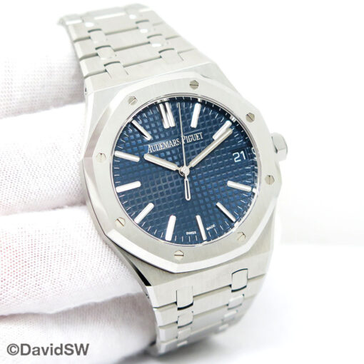 Audemars Piguet 15510ST Royal Oak with Blue Dial