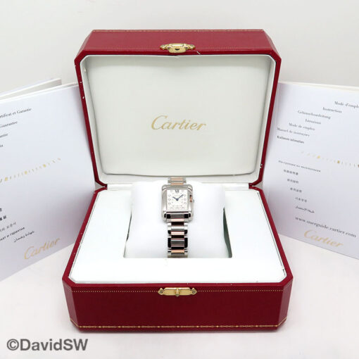 Cartier WT100024 Tank Anglaise Small 18K/SS - Image 2