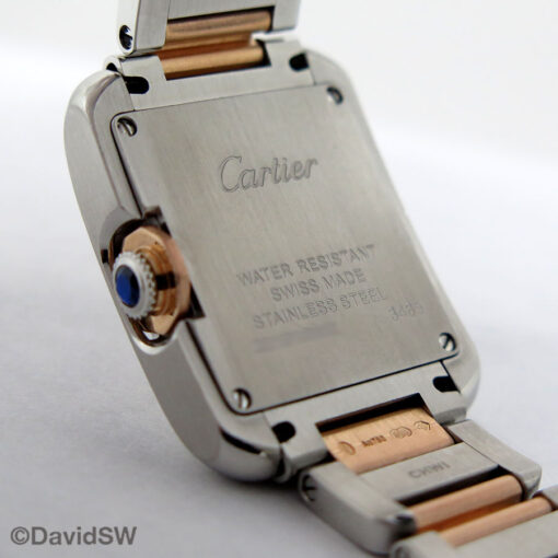 Cartier WT100024 Tank Anglaise Small 18K/SS - Image 4