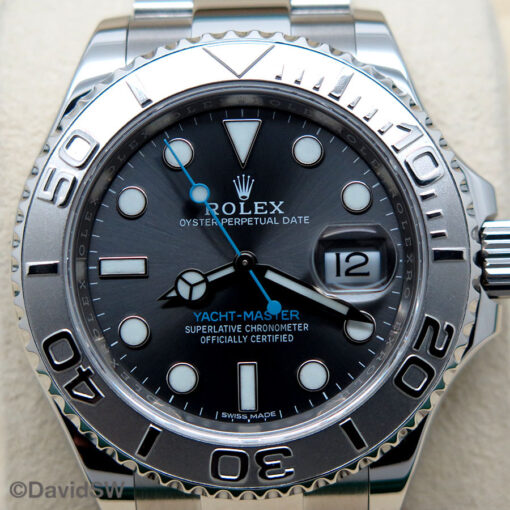Rolex 116622 Yachtmaster with Dark Rhodium Dial - Image 3