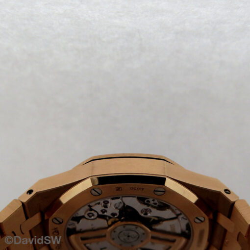 Audemars Piguet 15500OR Royal Oak 18K Rose Gold with Black Dial - Image 6