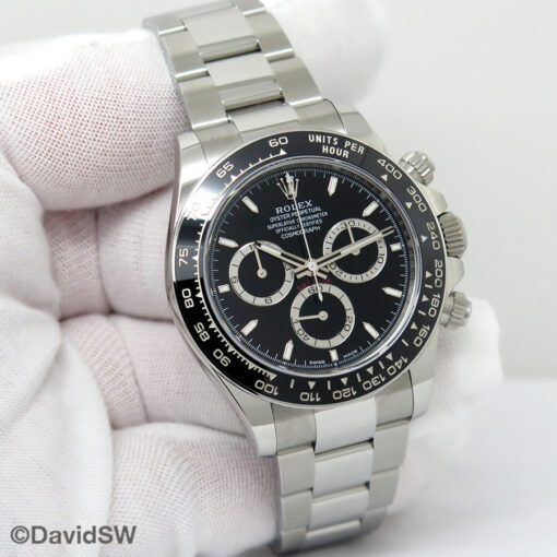 Rolex 126500LN Cosmograph Daytona with Black Dial