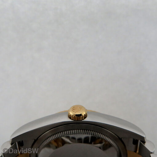 Rolex 116233 Datejust 18K/SS with Champagne Roman Dial on Jubilee - Image 4
